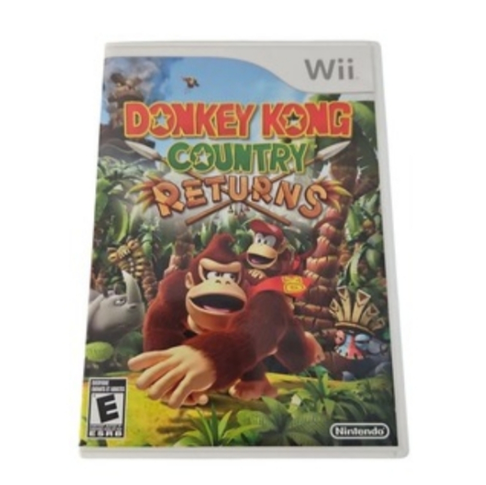 Donkey Kong Country Returns Nintendo Wii Game Complete Untested